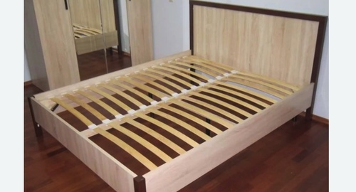 Сборка двухспальной кровати. Крестьянская застава