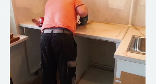 Сборка кухонного гарнитура. Крестьянская застава